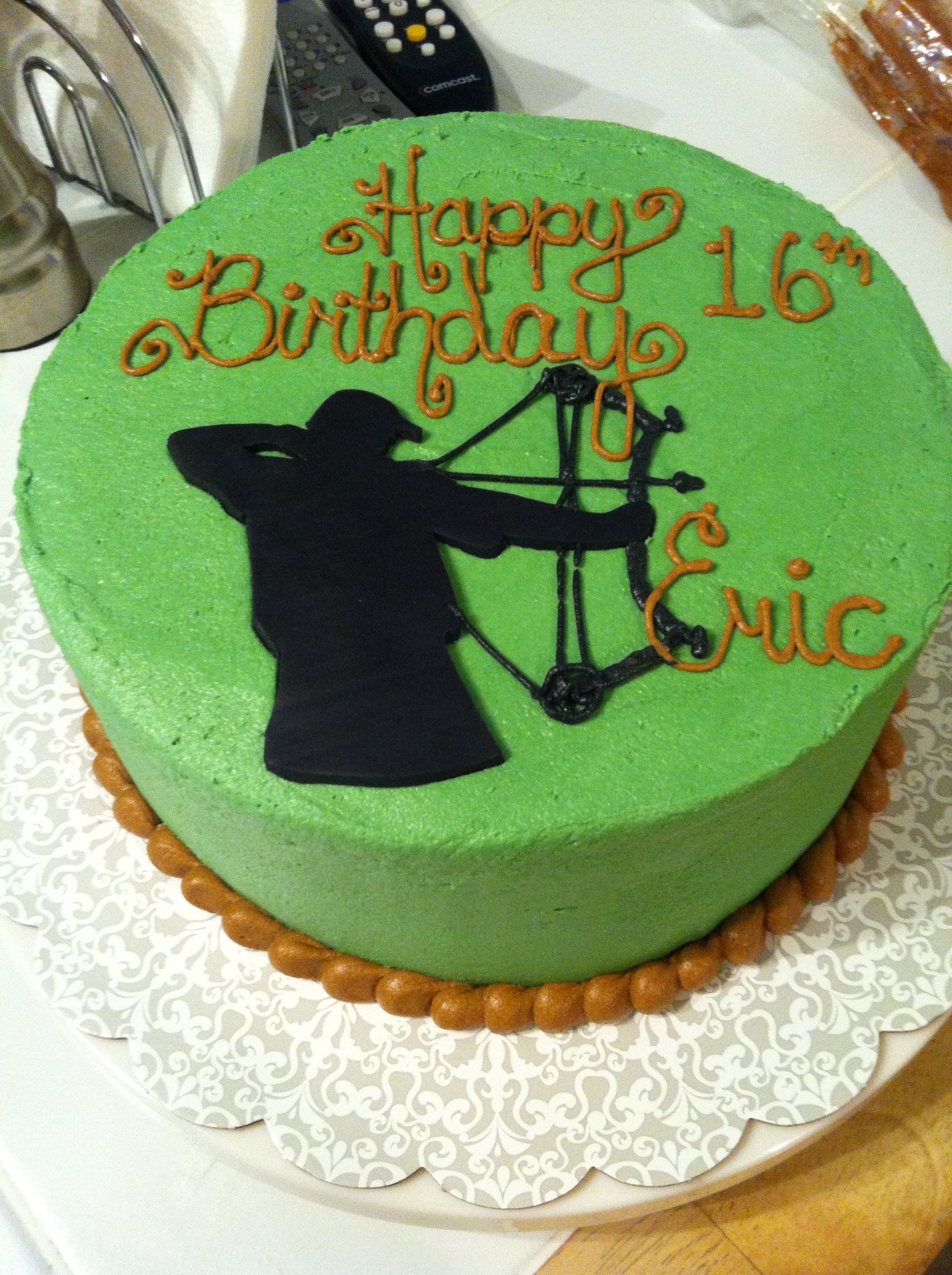 Bow Hunting Cake