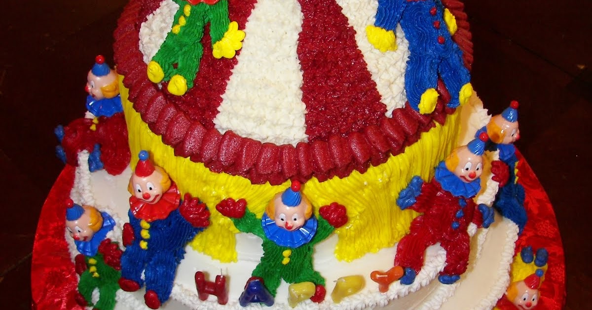 Buttercream Circus Cake