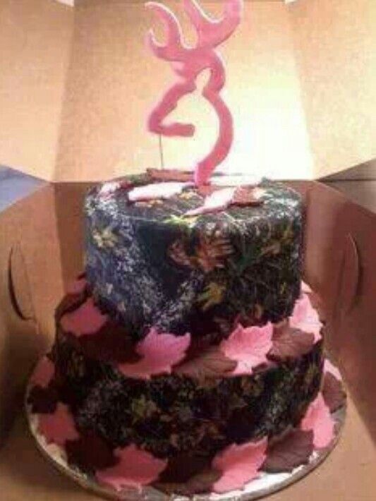 Camo Birthday Cake