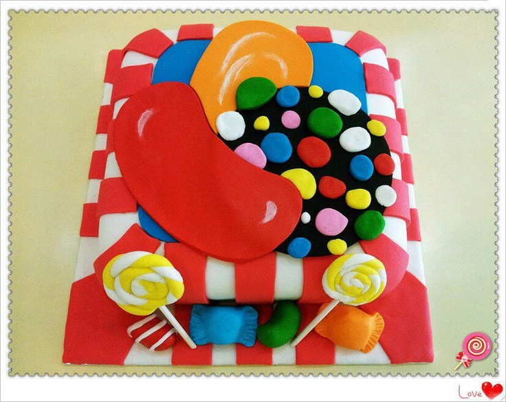 Candy Crush Cake