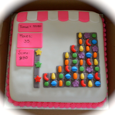 Candy Crush Cake