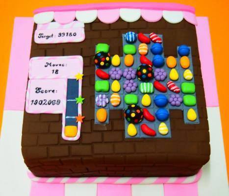 Candy Crush Cake