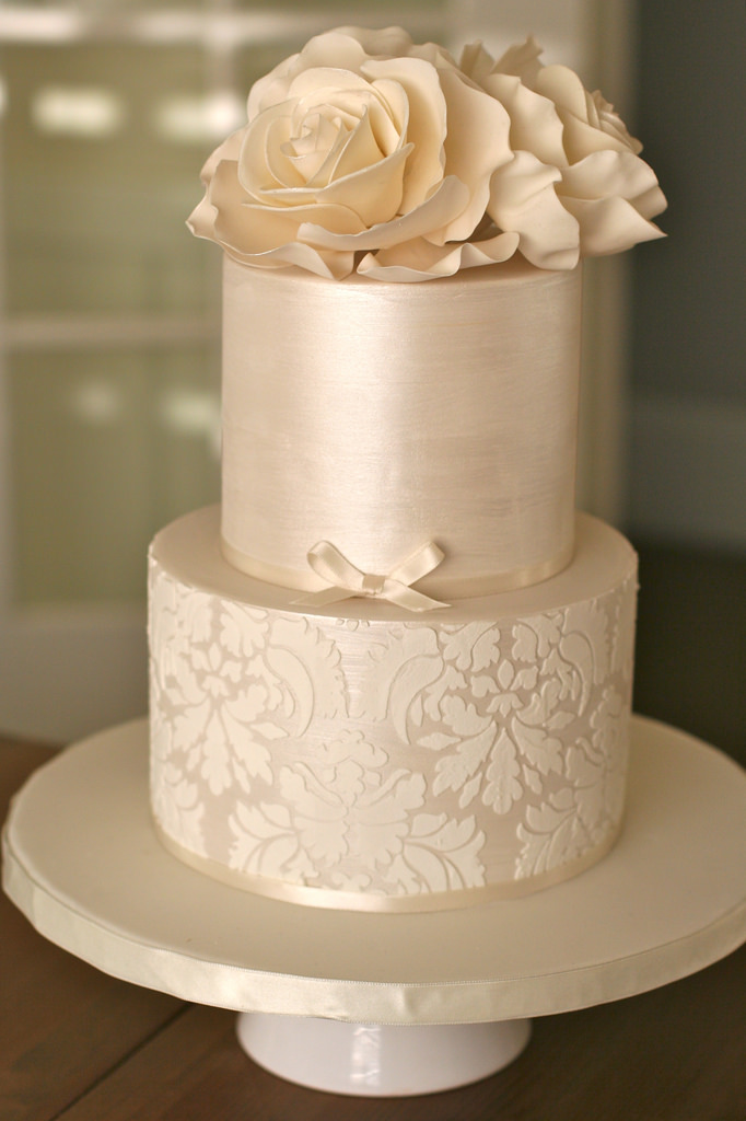 Champagne Wedding Cake