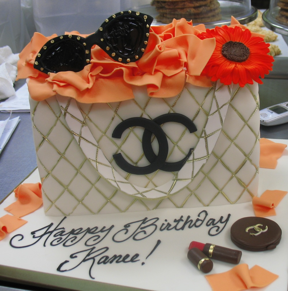 Chanel Birthday Cake