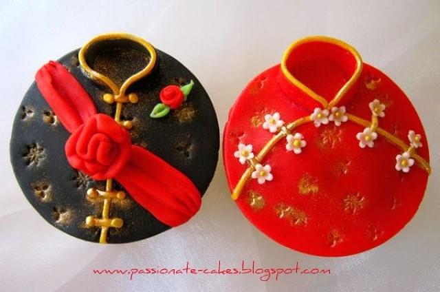 Chinese Wedding Cupcakes Chinese Wedding Cupcakes