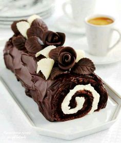 Chocolate Cake Roll Chocolate Cake Roll