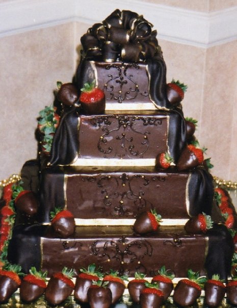 Chocolate Strawberry Wedding Cake Chocolate Strawberry Wedding Cake
