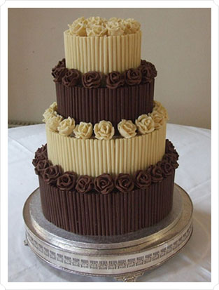 Chocolate Wedding Cake