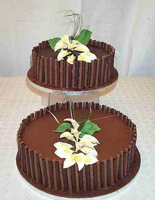 Chocolate Wedding Cake