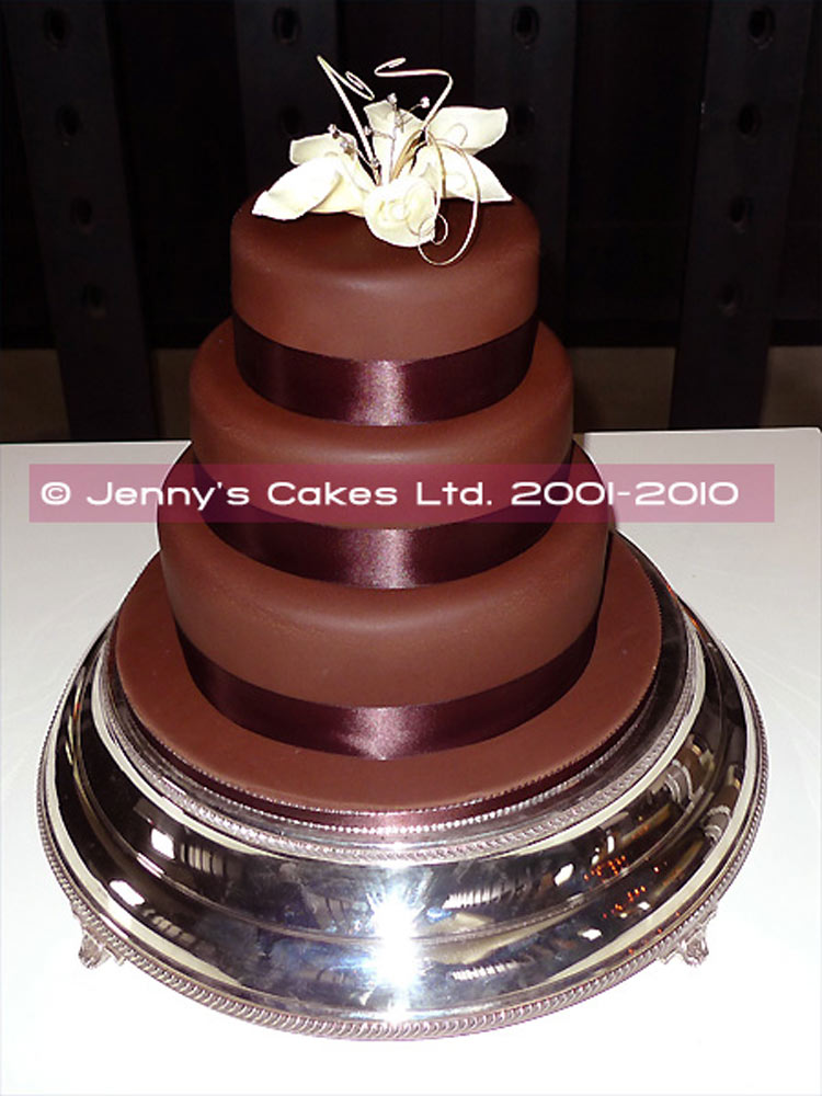 Chocolate Wedding Cake