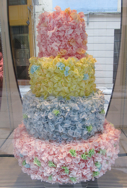 Colorful Wedding Cake Colorful Wedding Cake