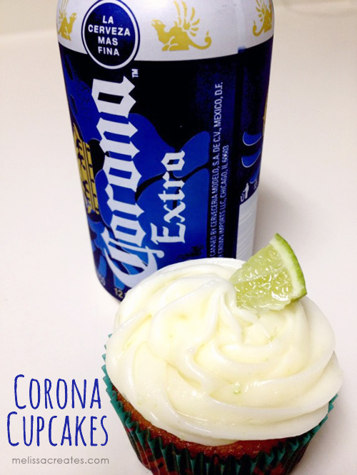 Corona Beer Cupcakes