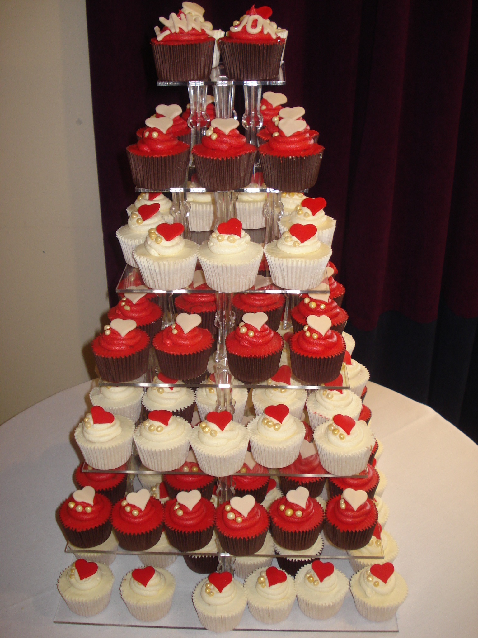 Cupcake Wedding Cake Cupcake Wedding Cake