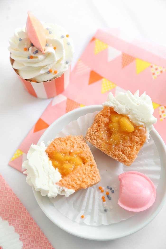 Cupcakes with Orange Marmalade