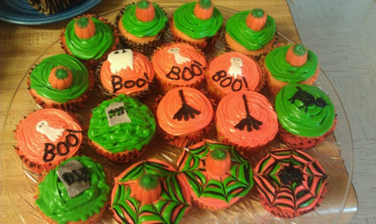 Cute Halloween Cupcake Designs