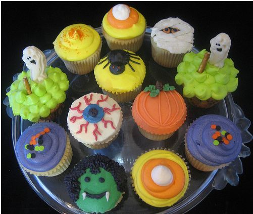 Cute Halloween Cupcakes