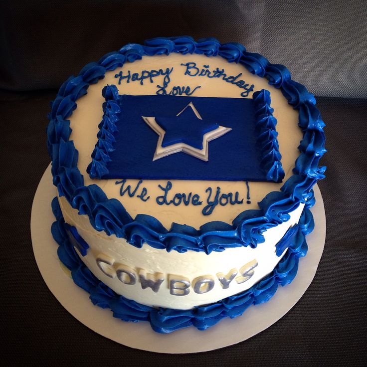 Dallas Cowboys Cake Dallas Cowboys Cake
