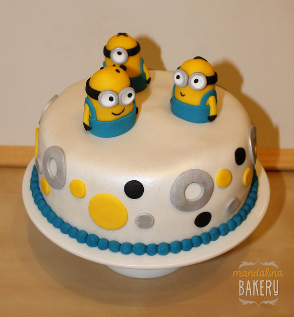 Despicable Me Birthday Cake