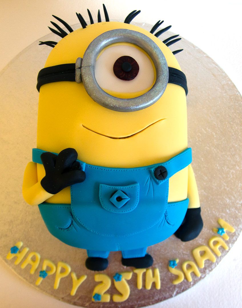 Despicable Me Minion Cake