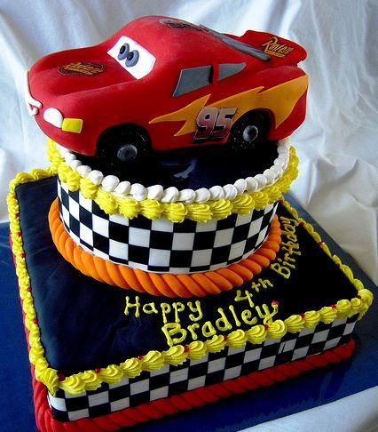 Disney Cars Birthday Cake