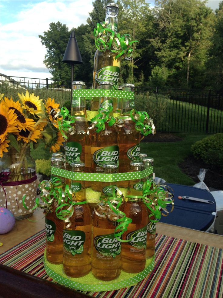 DIY Beer Bottle Cake DIY Beer Bottle Cake