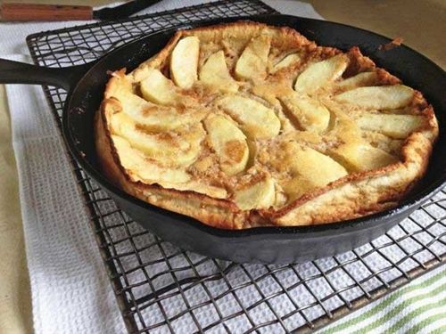 11 Photos of Cast Iron Dutch Apple Pancakes