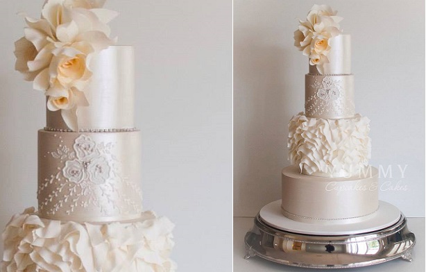 Elegant Cupcake Wedding Cakes Elegant Cupcake Wedding Cakes