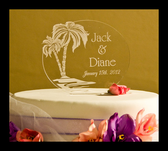 Engraved Wedding Cake Toppers Engraved Wedding Cake Toppers