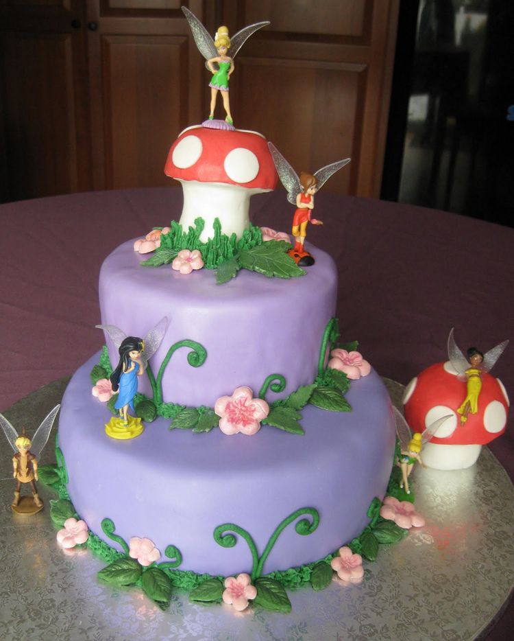 Fairy Birthday Cake