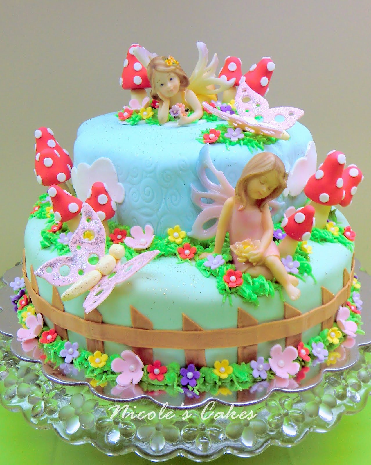 Fairy Garden Cake