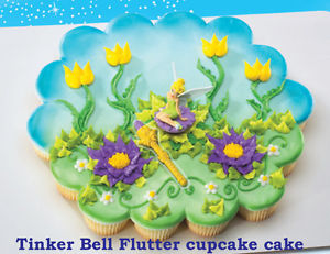 Fairy Tinkerbell Cupcake Cake