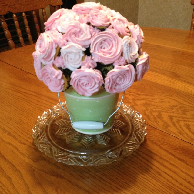 Flower Pot Cupcakes