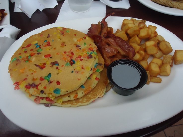 Fruity Pebble Pancake