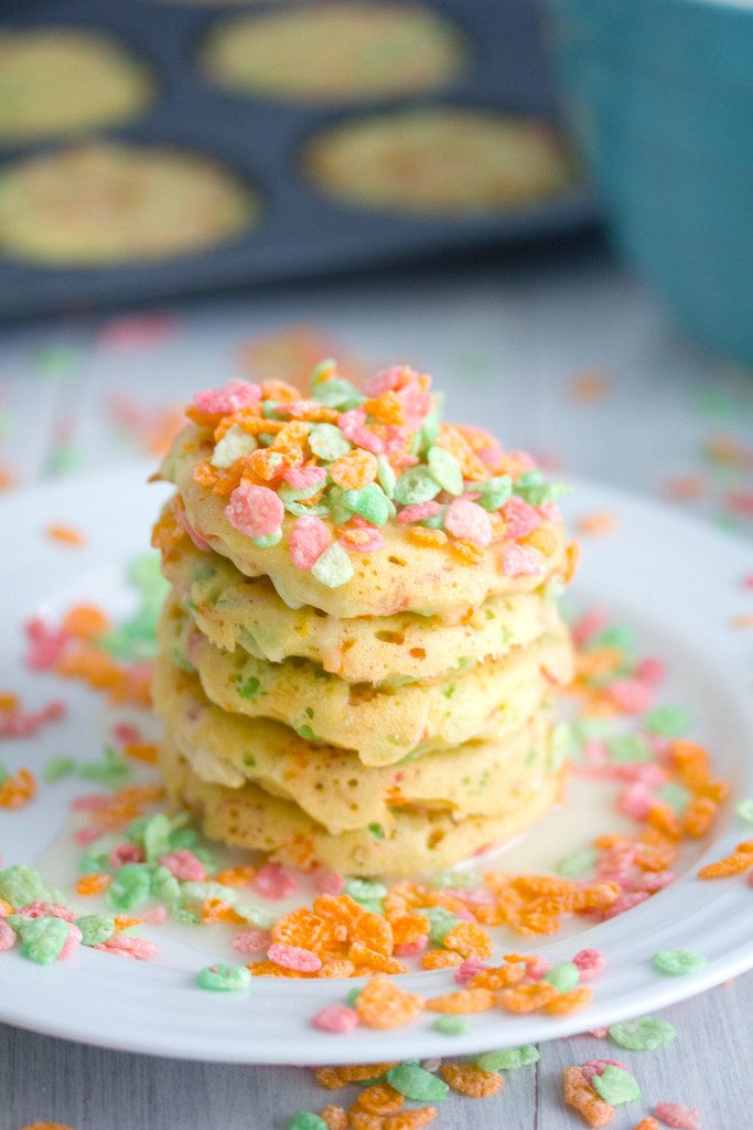 Fruity Pebble Pancake