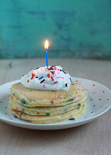Funfetti Birthday Pancakes