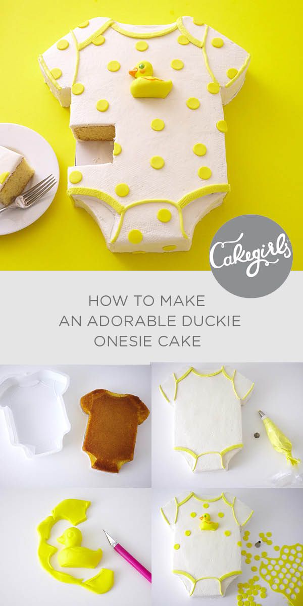 Gender-Neutral Baby Shower Cake Gender-Neutral Baby Shower Cake