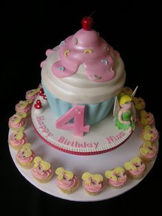 Giant Cupcake Birthday Cake Ideas