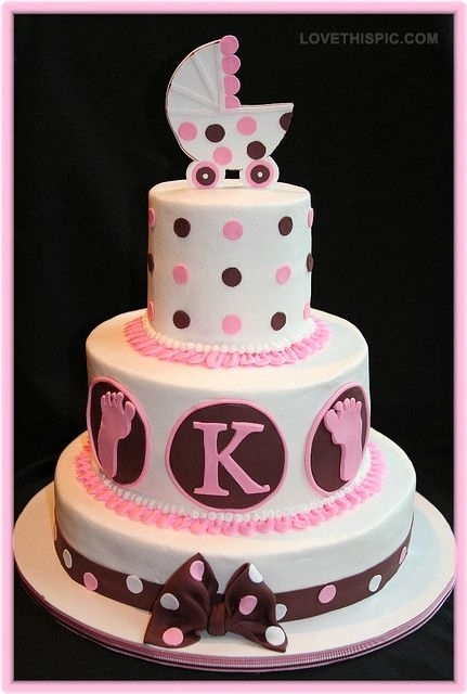 Girl Baby Shower Cake