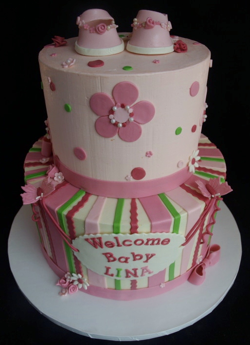 Girl Baby Shower Cake Girl Baby Shower Cake