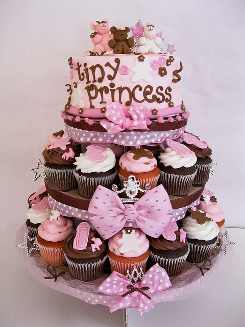 Girl Baby Shower Cupcake Ideas