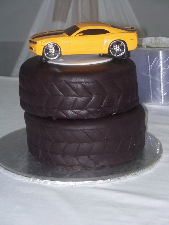 Grooms Cakes with Cars