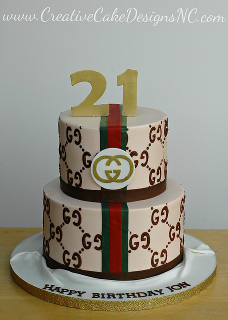 Gucci Birthday Cake
