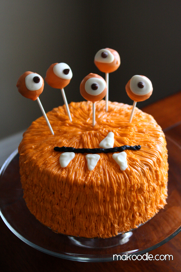 Halloween Monster Cake