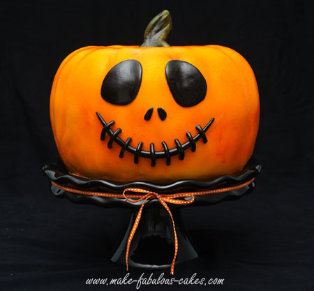 Halloween Pumpkin Cake