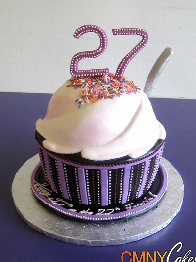 Happy 27th Birthday Cake