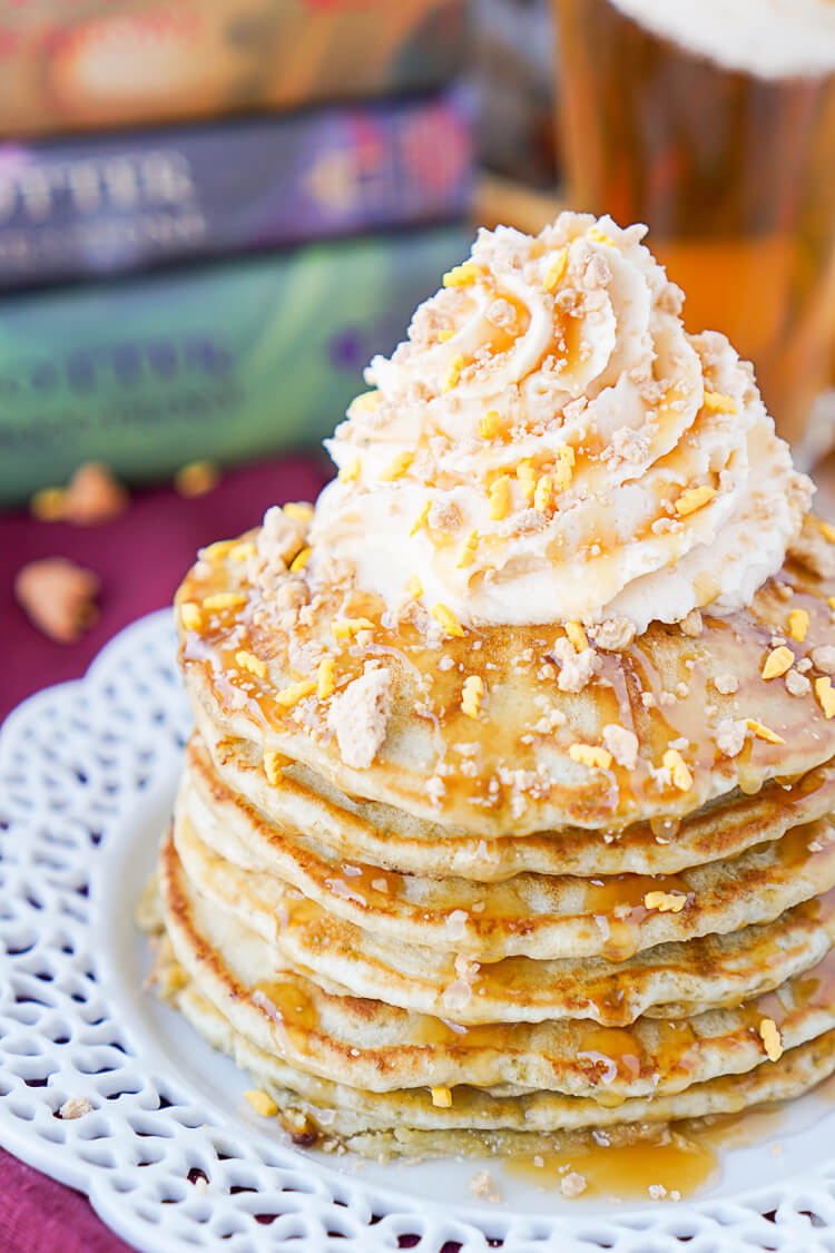 Harry Potter Butterbeer Pancakes