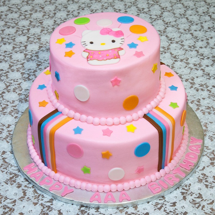 Hello Kitty Birthday Cake