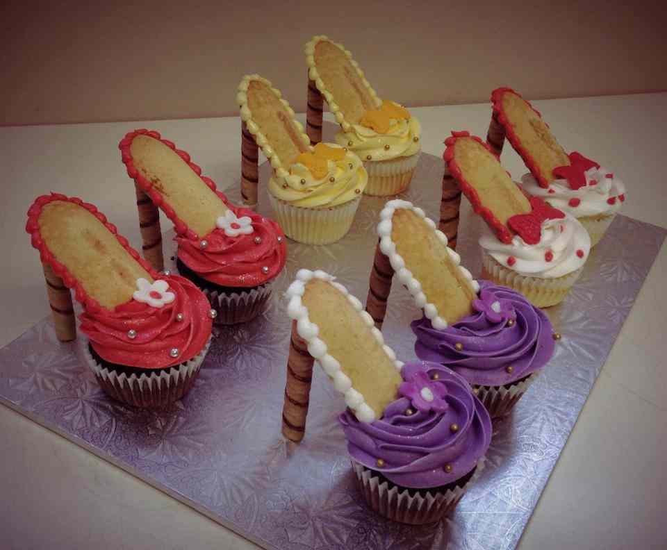 High Heel Cupcakes