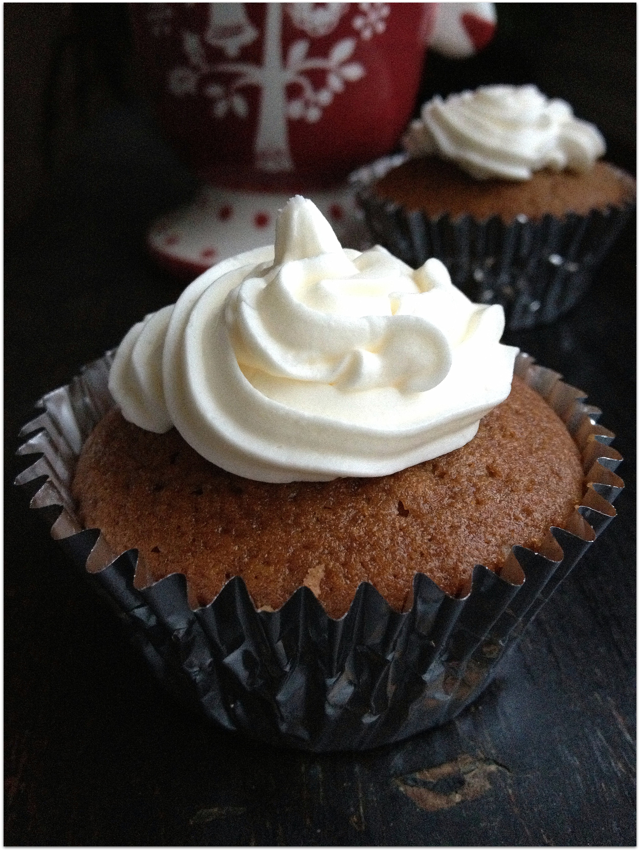 Hot Cocoa with Marshmallow Frosting Cupcakes