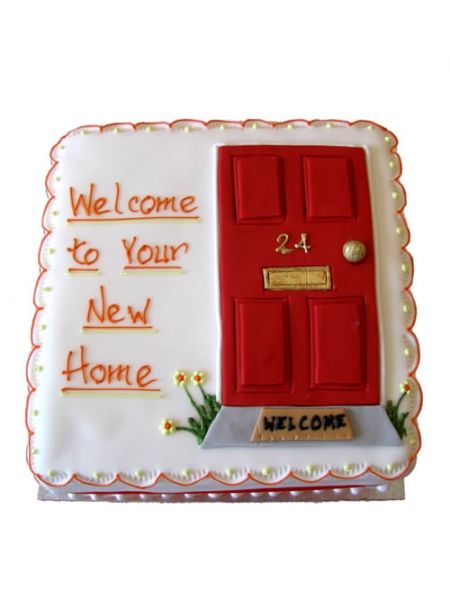 House Warming Cake Decorating Ideas